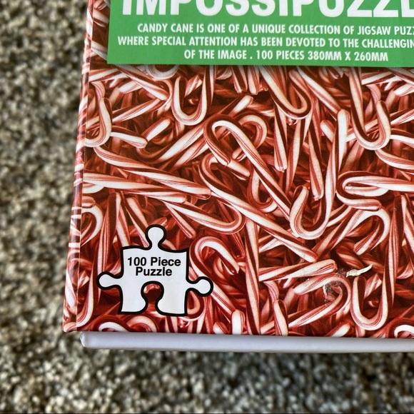 Impossipuzzle puzzle 100 pieces candy canes - Picture 3 of 5